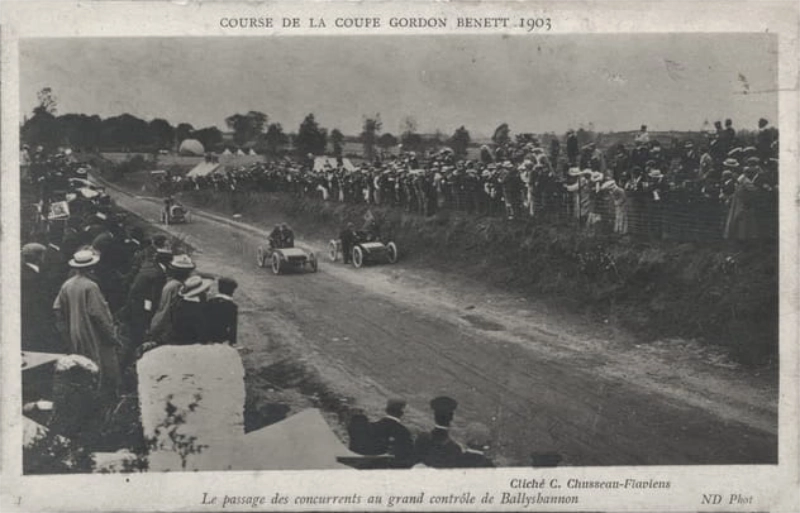 Postcard for the 1903 Bennett Gordon Cup in Ireland Postcard for the 1903 Bennett Gordon Cup in Ireland